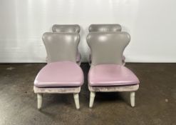 Set of 4 Ben Whistler Chairs Commissioned by Robert Angell Designed for The Berkeley
