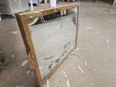 Brass Frame Mirror