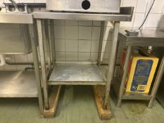 NO Reserve - Stainless Steel Preparation Table