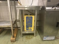 NO Reserve - Stainless Steel Preparation Table