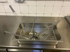 NO Reserve - Assortment of Stainless Steel Utensils