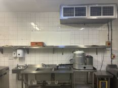 NO Reserve - 3 x Stainless Steel Shelves
