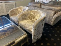 NO Reserve - Pair Of Tub Chairs