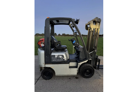 2013, NISSAN 1.5 Tonne Gas Forklift (4,458 hours) - Image 3 of 7