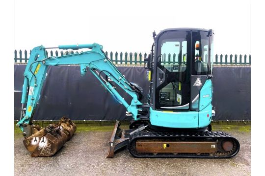 2018 (Model Year 2019) - Kobelco SK28SR-6 Excavator (1658 hours) Keycode Start + 3 Buckets) - Image 11 of 20