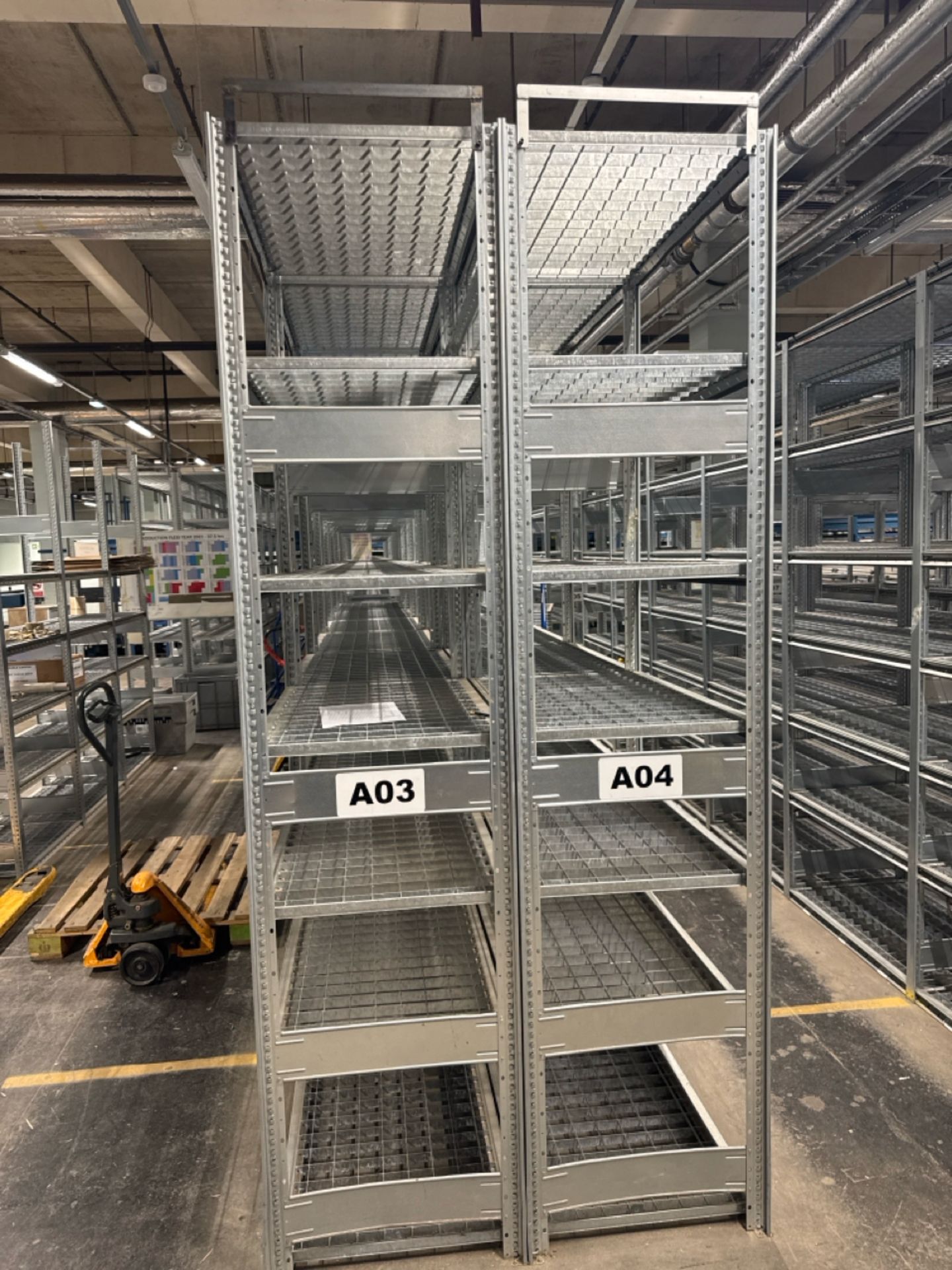 *NO RESERVE* 24 Bays of Back to Back Dexion Metal Shelving - Image 3 of 7