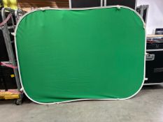 NO RESERVE FlexDrop Green & Blue Screen (5x7ft)