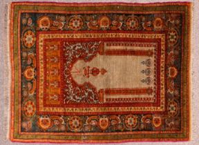 Antiker Panderma, Türkei um 1920/30, ca. 173 x 125 cm, 1997 bei Dr. Amir Pahzad in Hannover für 340