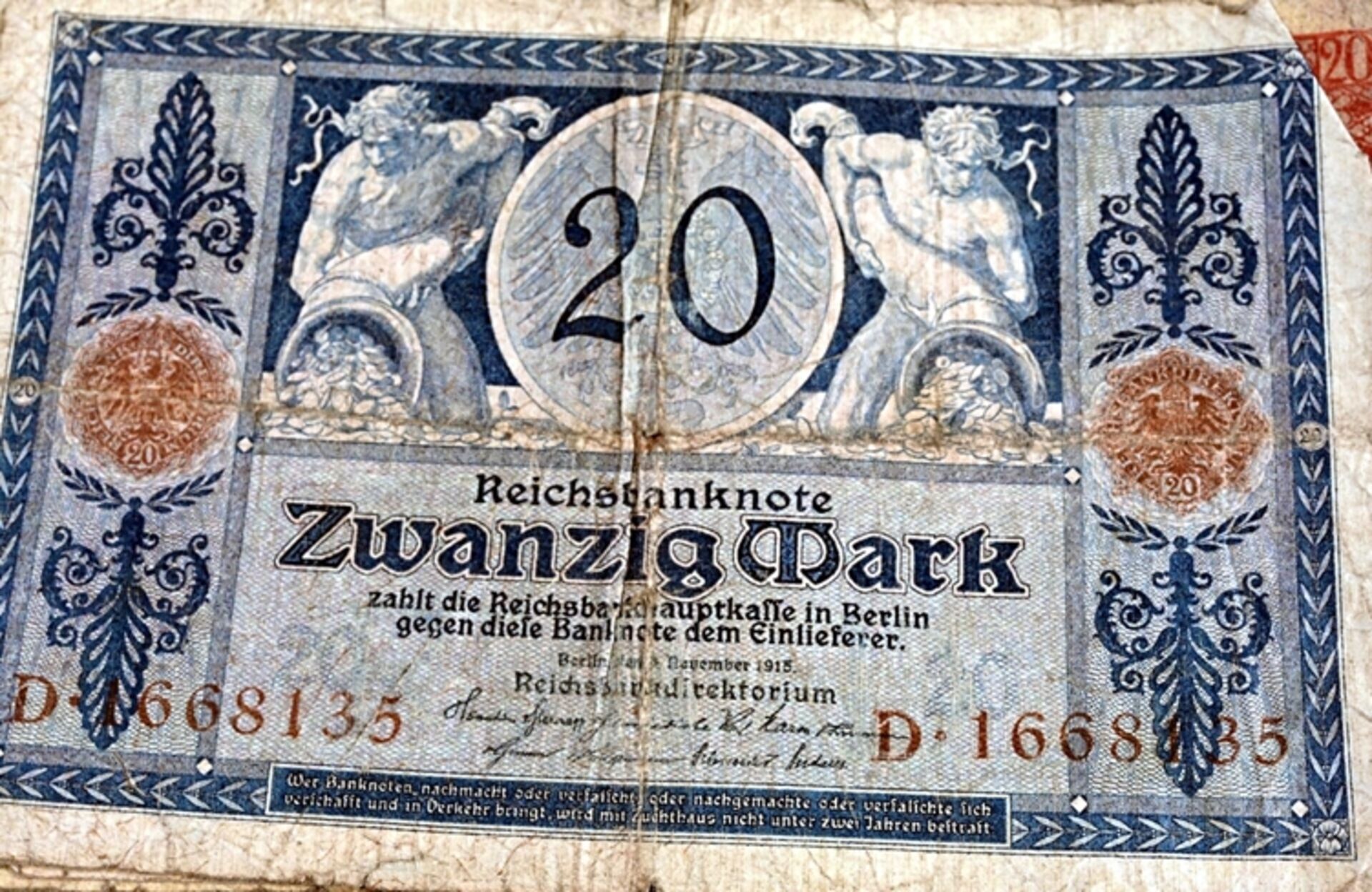 Kleine Sammlung "Münzen & Banknoten", überwiegend Deutsches Reich, verschiedene Alter, Materialien - Image 4 of 9