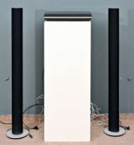 Paar "BEOLAB 6000" Bang & Olufsen - Standlautsprecher, Höhe ja ca. 111 cm, " BEOGRAM CD 4500" - CD-