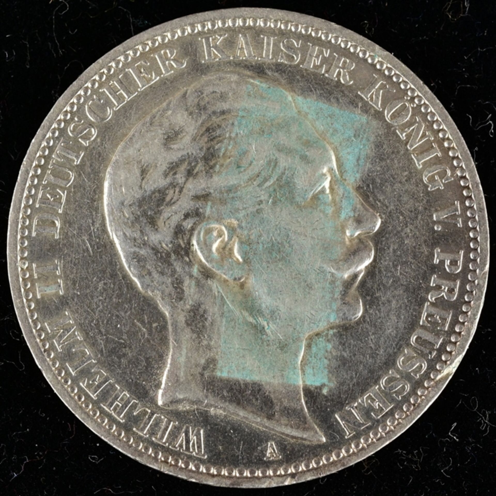 3 Reichsmark, Preussen, 1912 - A, VZ-St, Silber