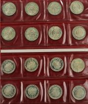 Umfangreiche DM - Sammlung ca. 670 DM in 5 und 10 DM Münzen, verschiedene Jahrgänge, teilweise dopp