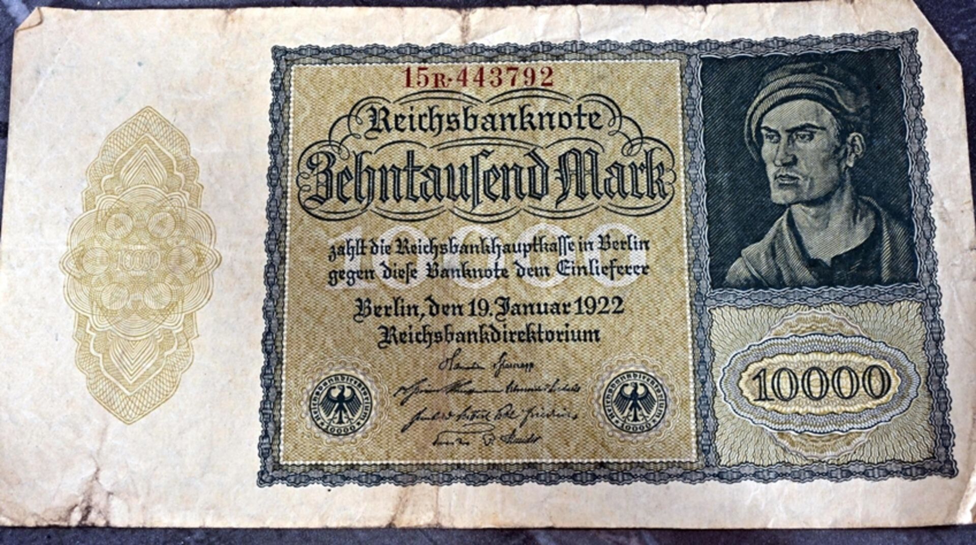 Kleine Sammlung "Münzen & Banknoten", überwiegend Deutsches Reich, verschiedene Alter, Materialien - Image 5 of 9