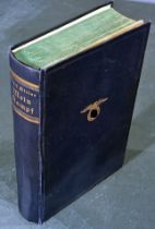 Buch: A.H. - Mein Kampf. 115. - 124. Tausend; guter Erhalt. Blauer Einband, Buchblock etwas/ leicht