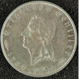 2 Reichsmark, Schiller, 1934 - F, VZ-St