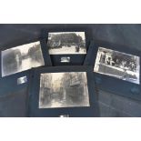 19 lose Photoalbumseiten mit aufgeklebten s/w Photos von Alt-Hannover, Mitte / Ende der 1920er Jahr