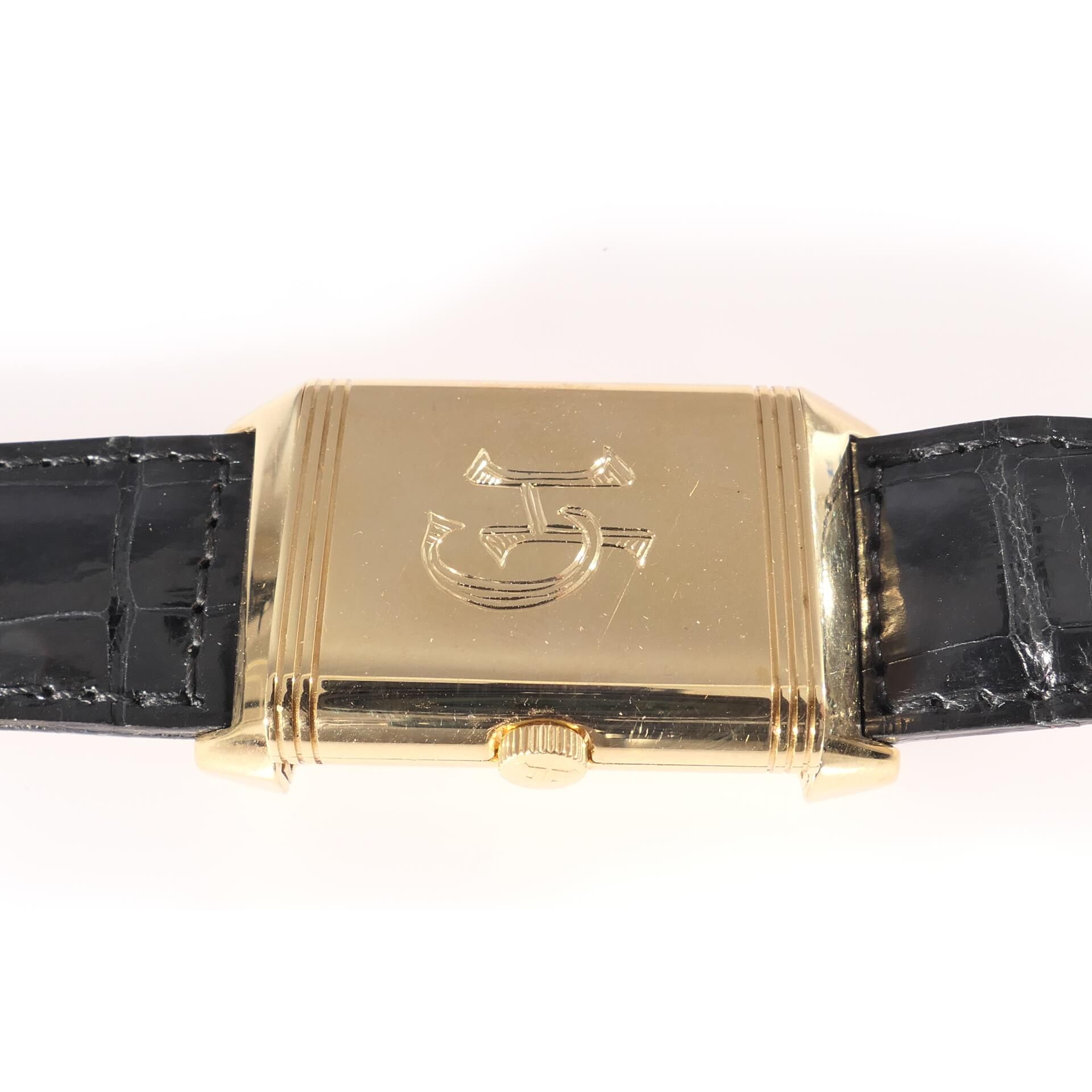 Klassische, zeitlos elegante Jaeger le Coultre - Reverso Grande Taille - Herrenarmbanduhr an getrag - Image 4 of 17