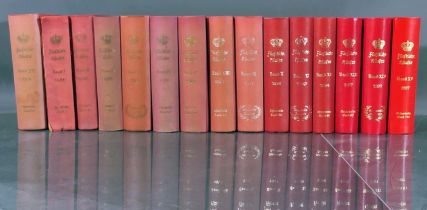 Genealogisches Handbuch des Adels "Fürstliche Häuser", 15 Bände, 1951 - 1997, versch. Erhalt.