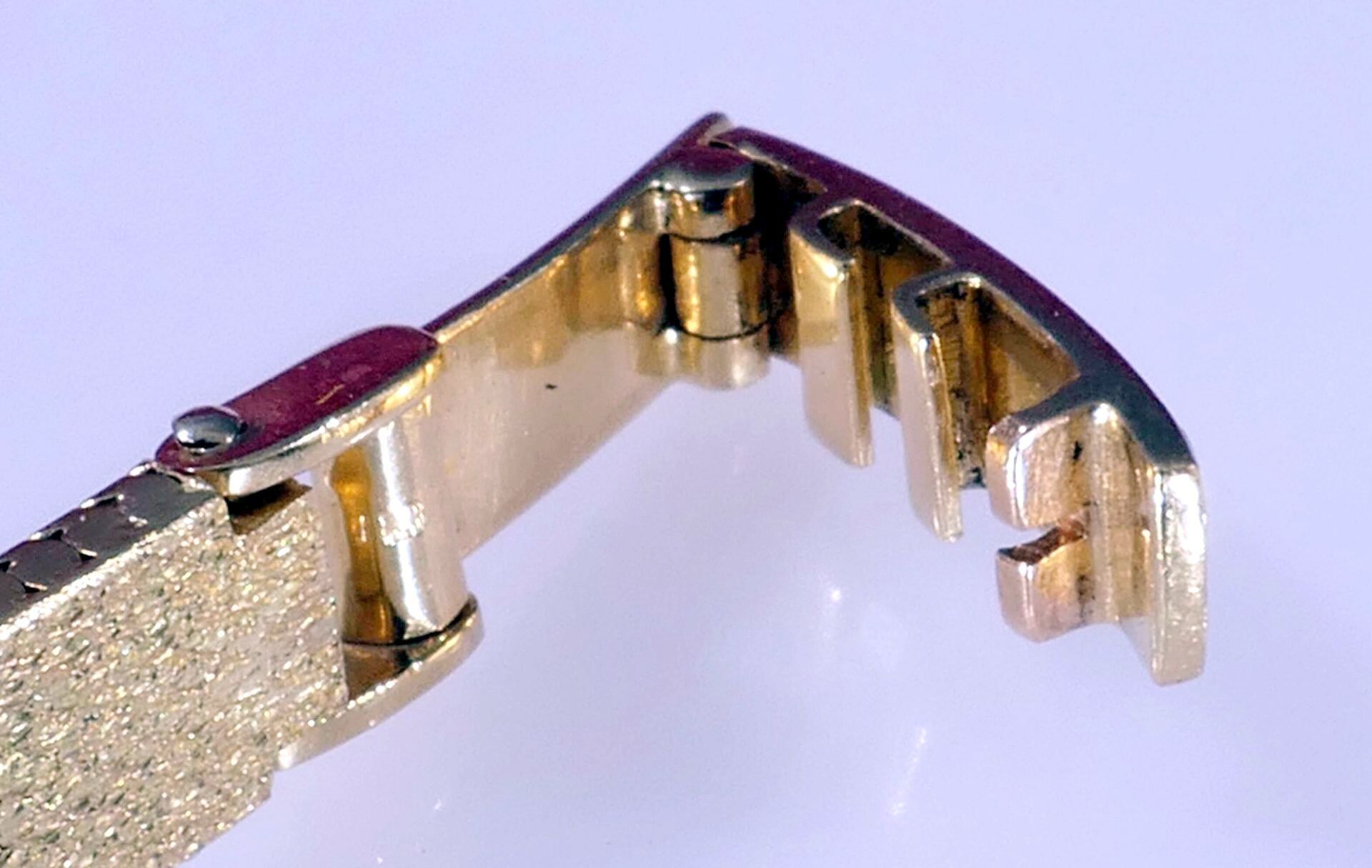Omega "De Ville" - Damenarmbanduhr, der 1950er / 60er Jahre, 18K Gelbgoldgehäuse & Armband mit Falt - Image 6 of 8