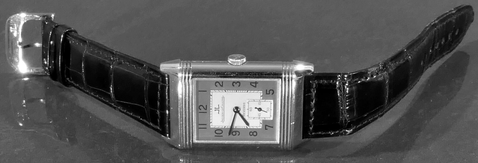 Klassische, zeitlos elegante Jaeger le Coultre - Reverso Grande Taille - Herrenarmbanduhr an getrag - Image 17 of 17