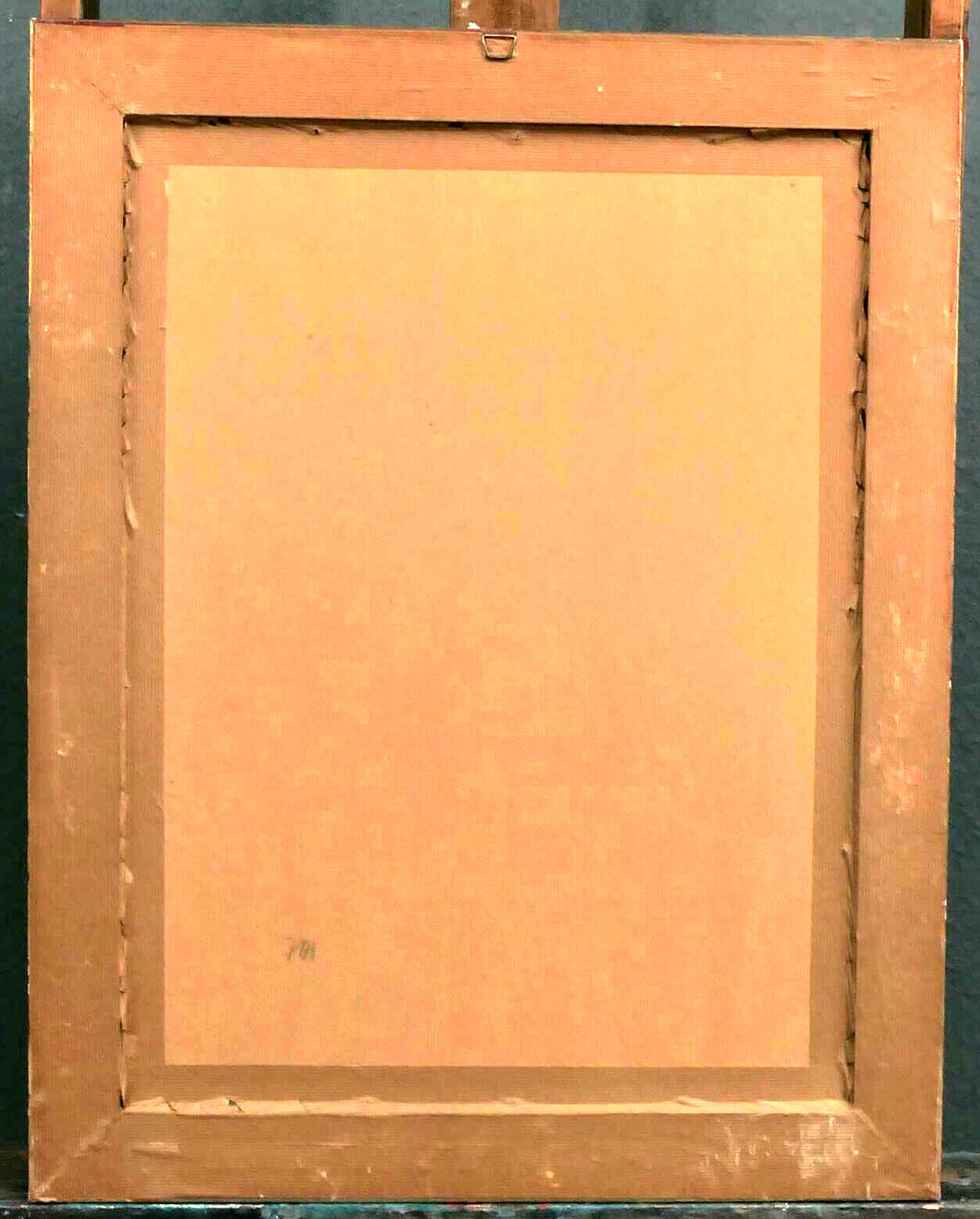 "Kunstmaler mit Pinsel und Palette" - Gemälde, Öl auf Leinwand, Anfang 20. Jhd., womöglich Selbstbi - Image 2 of 4