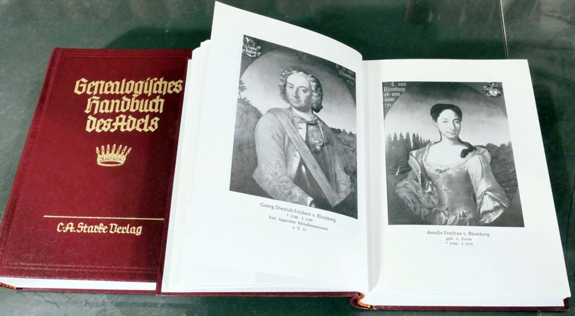 Genealogisches Handbuch des Adels "Freiherrliche Häuser", 28 Bände, 1952 - 1999, versch. Erhalt. - Bild 7 aus 7
