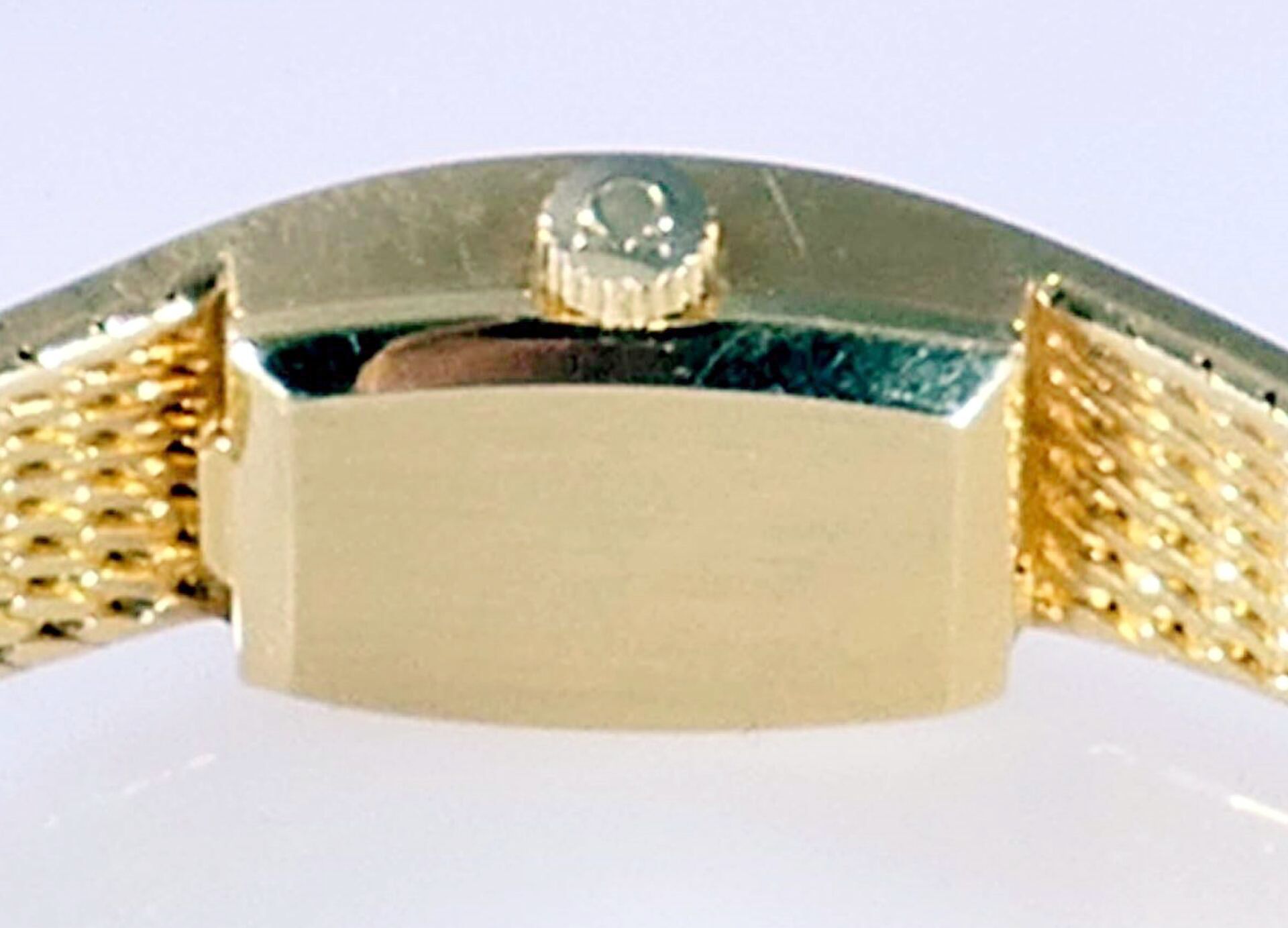 Omega "De Ville" - Damenarmbanduhr, der 1950er / 60er Jahre, 18K Gelbgoldgehäuse & Armband mit Falt - Image 4 of 8