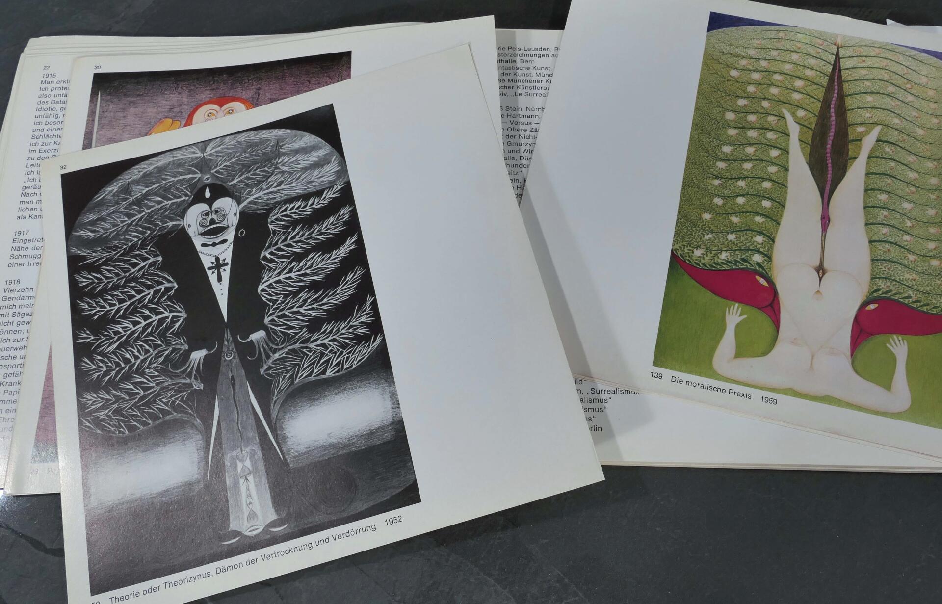 3 tlg. Konvolut "Friedrich Schröder-Sonnenstern", bestehend aus Katalog von 1973 und Preisliste 199 - Image 5 of 6