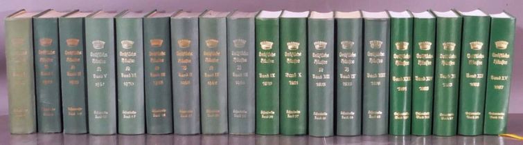 Genealogisches Handbuch des Adels "Gräfliche Häuser", 19 Bände, 1952 - 1997, versch. Erhalt.