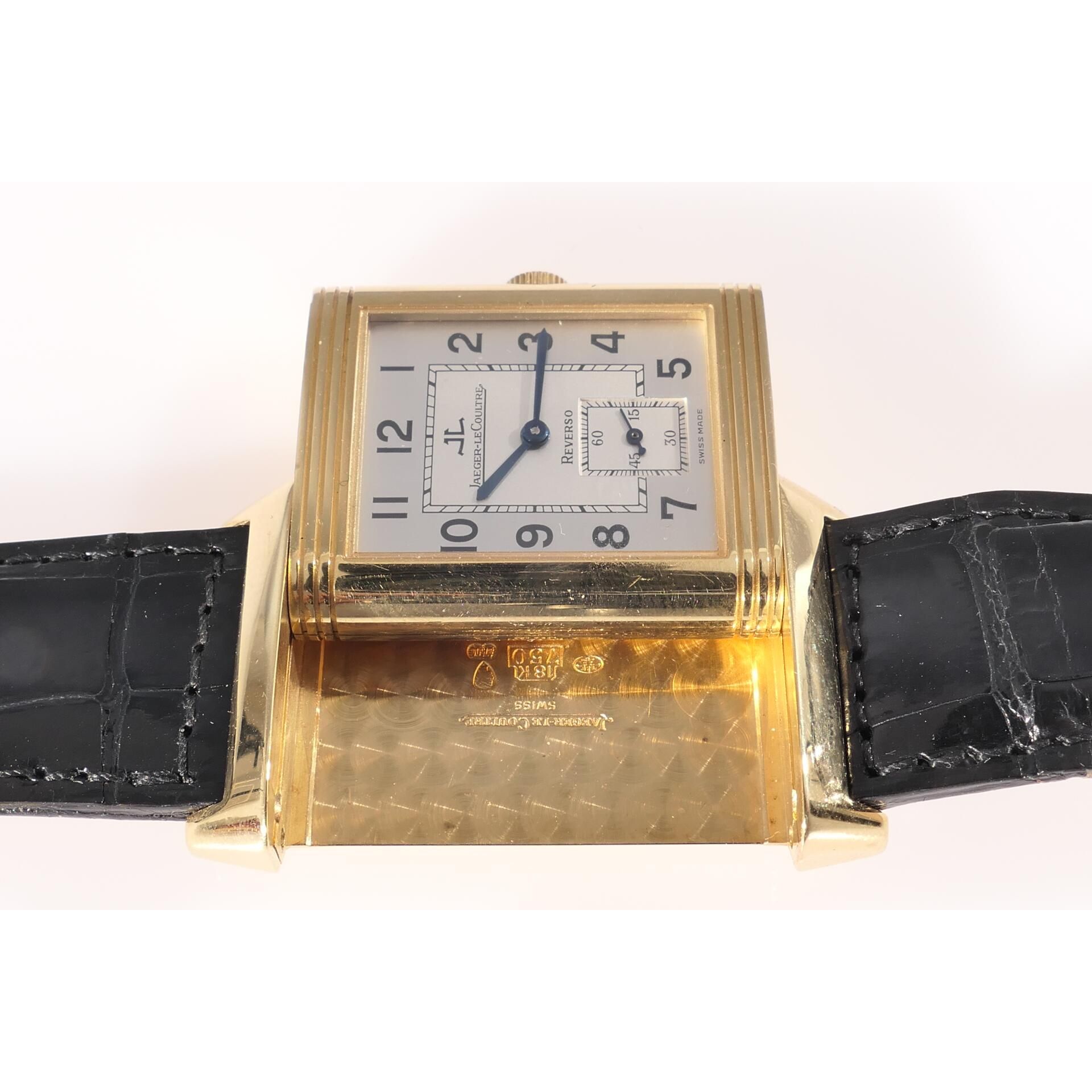 Klassische, zeitlos elegante Jaeger le Coultre - Reverso Grande Taille - Herrenarmbanduhr an getrag - Image 6 of 17