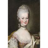 Johann Michael Millitz (Militz) - Archduchess Marie Antoinette, Dauphine of France