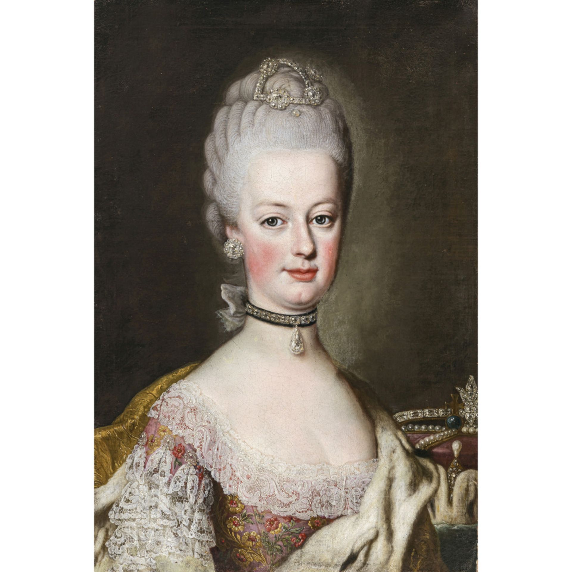 Johann Michael Millitz (Militz) - Archduchess Marie Antoinette, Dauphine of France