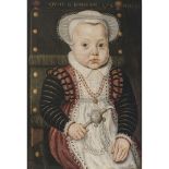 Flämisch 1st half of the 17th century - Portrait of a six-month-old girl