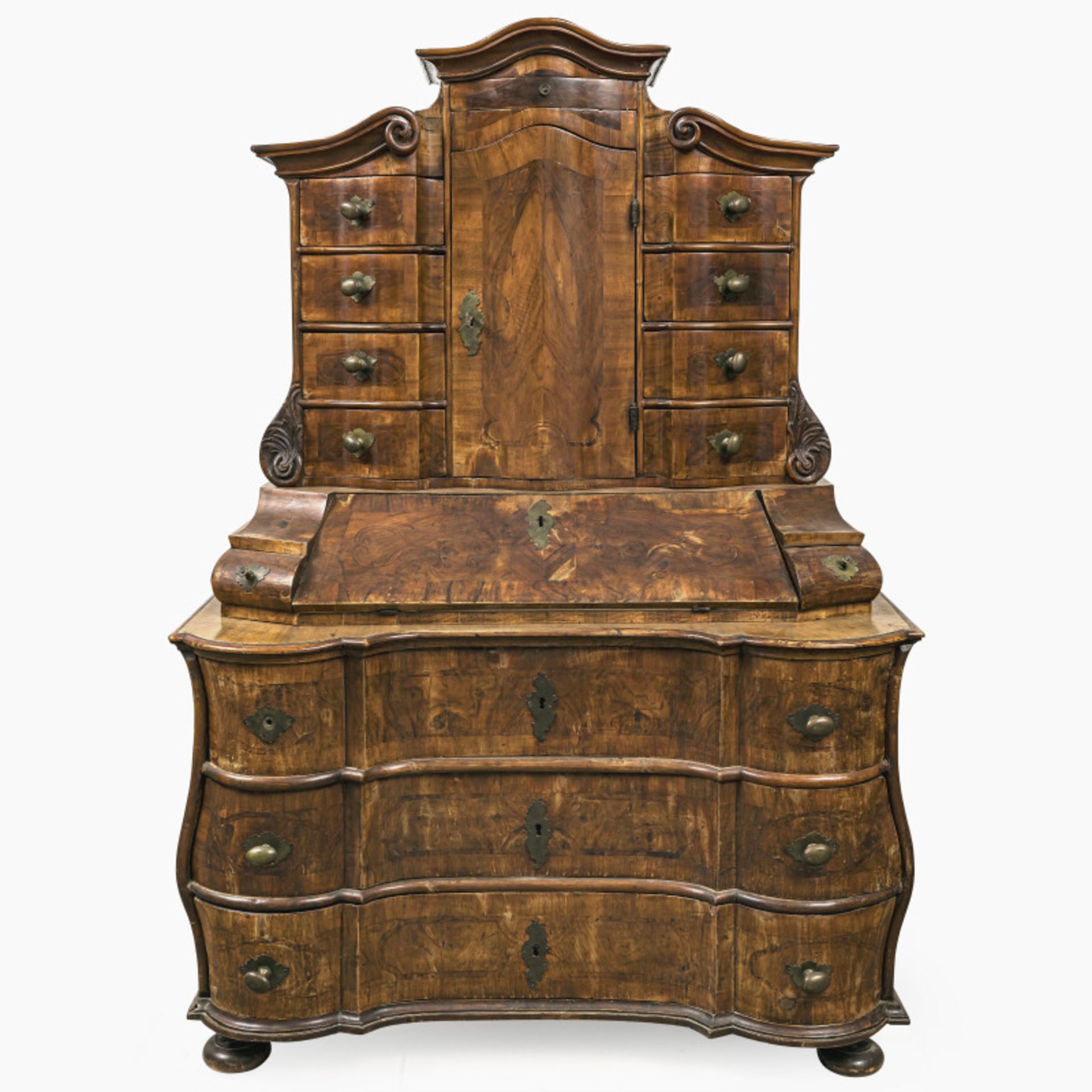 A bureau cabinet - Baroque style