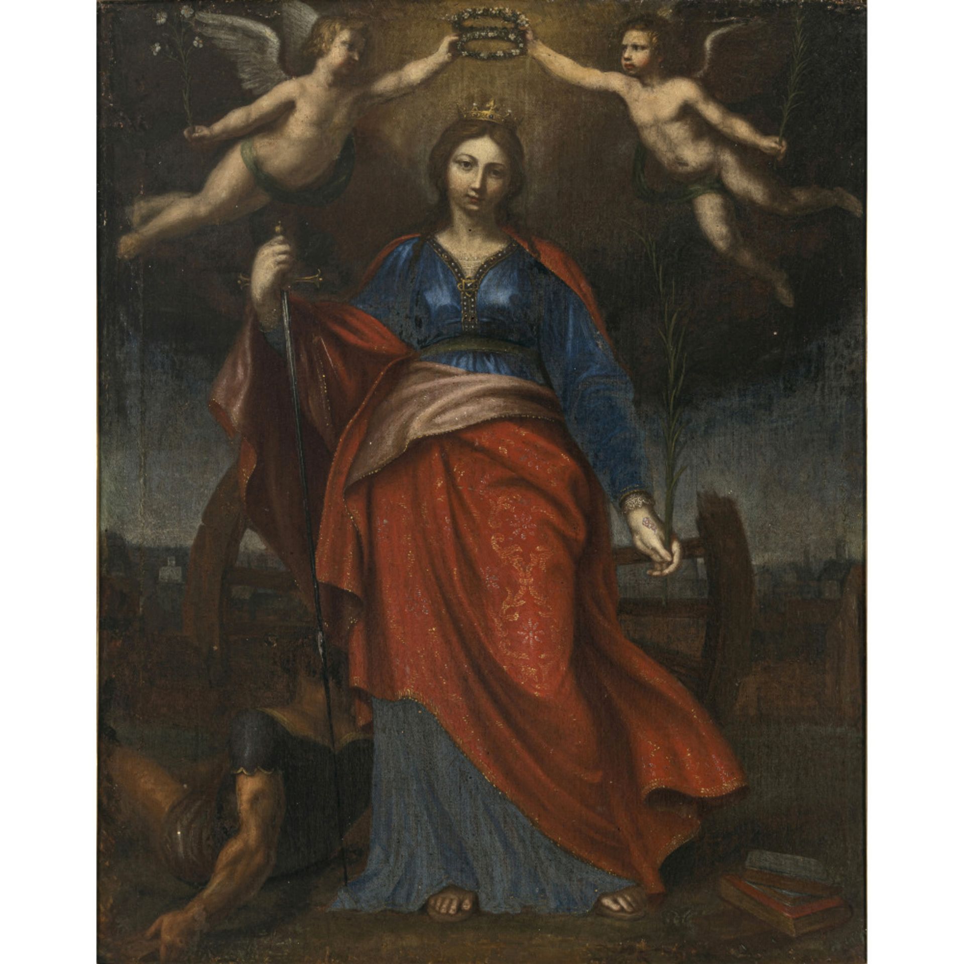 Unbekannt 18th century - Saint Catherine