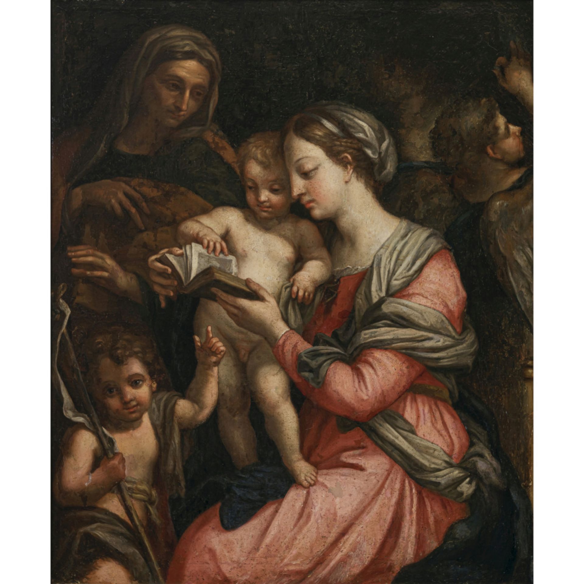 Carlo Maratta (Maratti), Nachfolge - Maria lehrt dem Christuskind das Lesen
