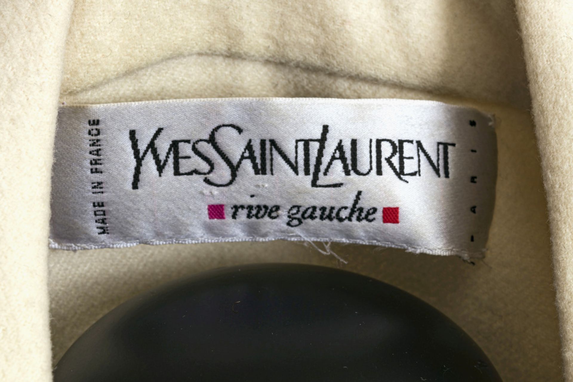 Mantel - Yves Saint Laurent, Rive Gauche, Paris - Bild 2 aus 2