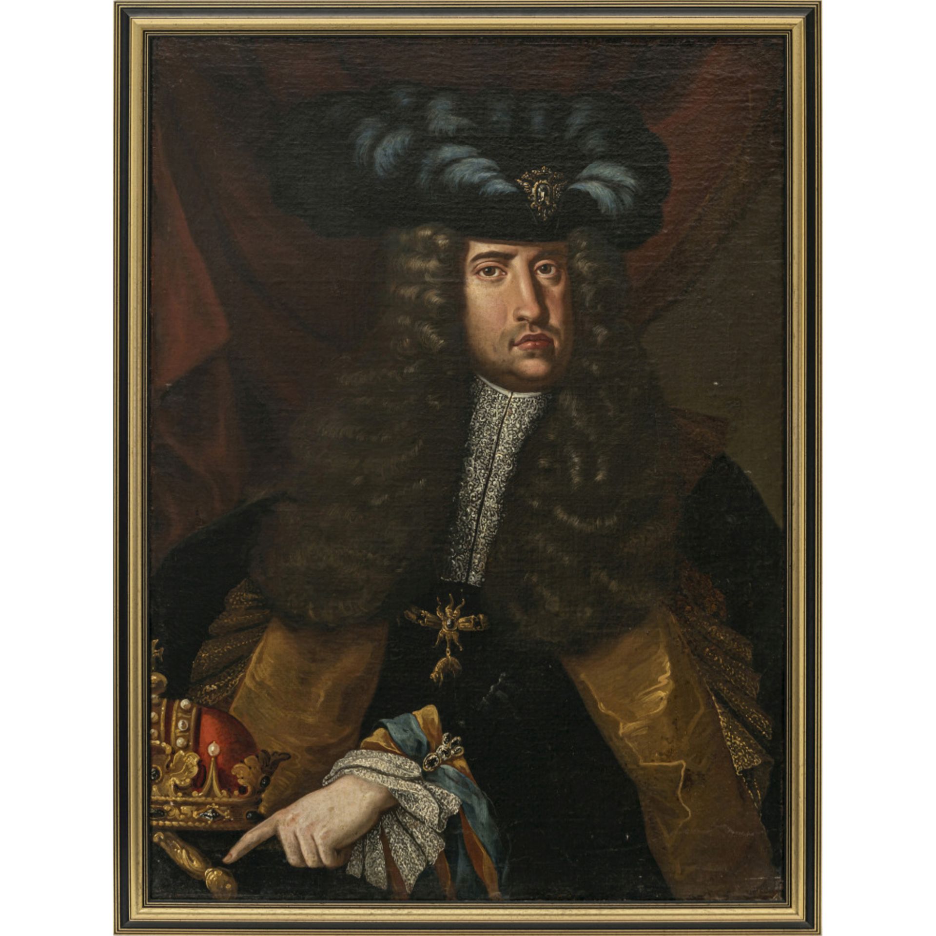 Johann Gottfried Auerbach, Umkreis bzw. Nachfolge - Emperor Charles VI - Image 2 of 2