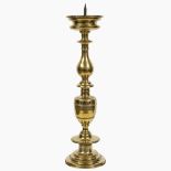 A large baluster candlestick - Baroque style