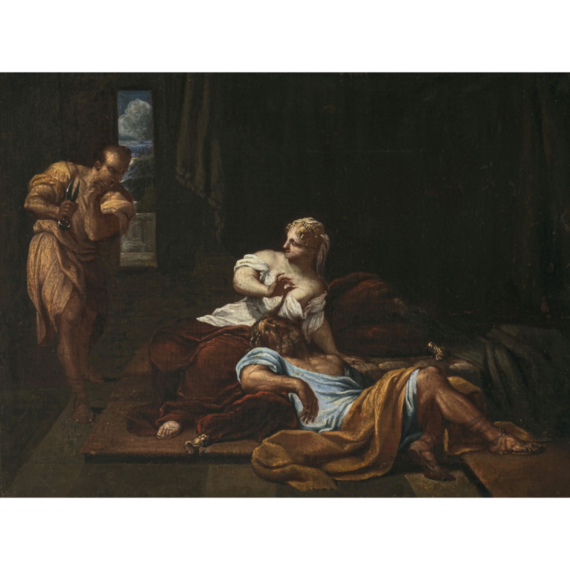 Italien 17th century - Samson and Delilah