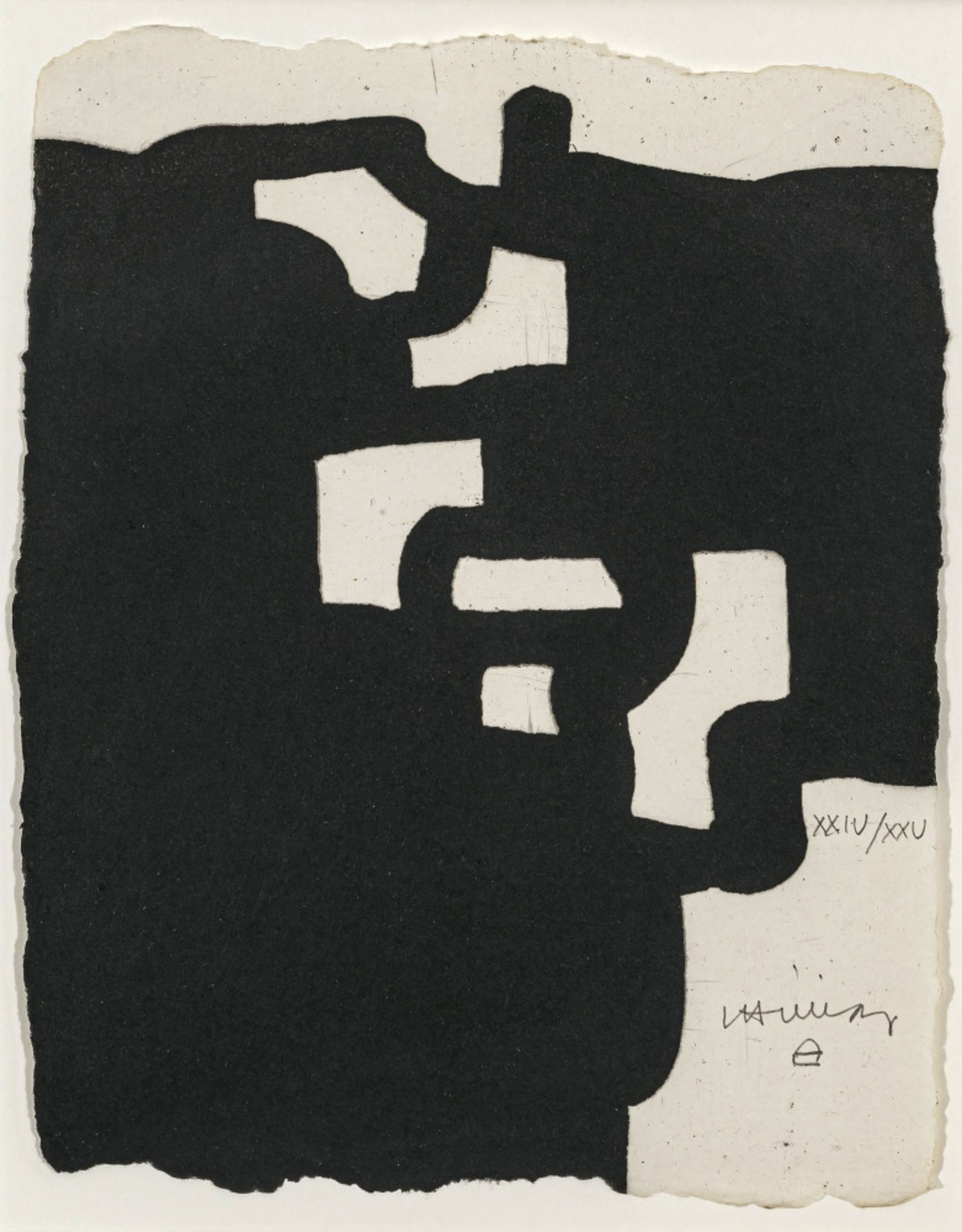 Eduardo Chillida - Batz (meeting). 1984