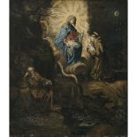 Francesco Vanni Nachfolge- Die Vision des Hl. Franz von Assisi von Maria und dem Kind
