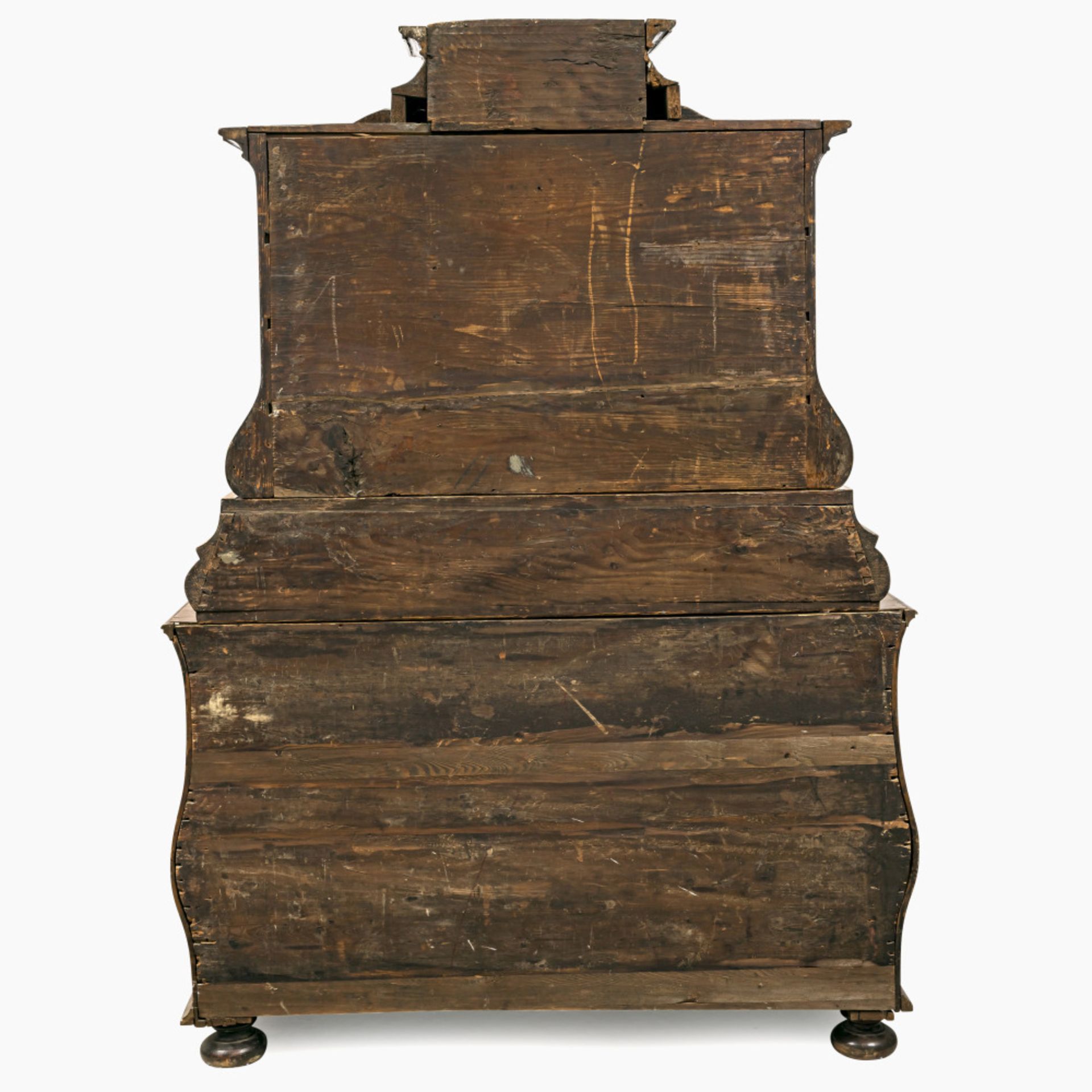 A bureau cabinet - Baroque style - Image 3 of 3