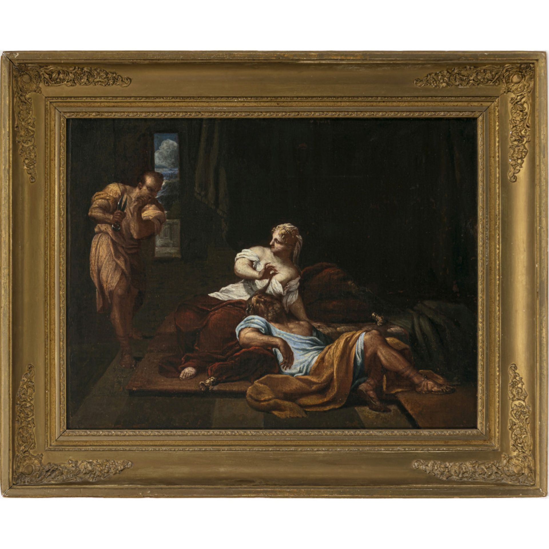 Italien 17th century - Samson and Delilah - Image 2 of 2