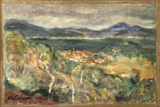 Charles Camoin - Saint Tropez - Vue de Valleflor