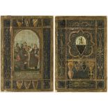 Icilio Federico Joni, zugeschrieben - Two Biccherna panels