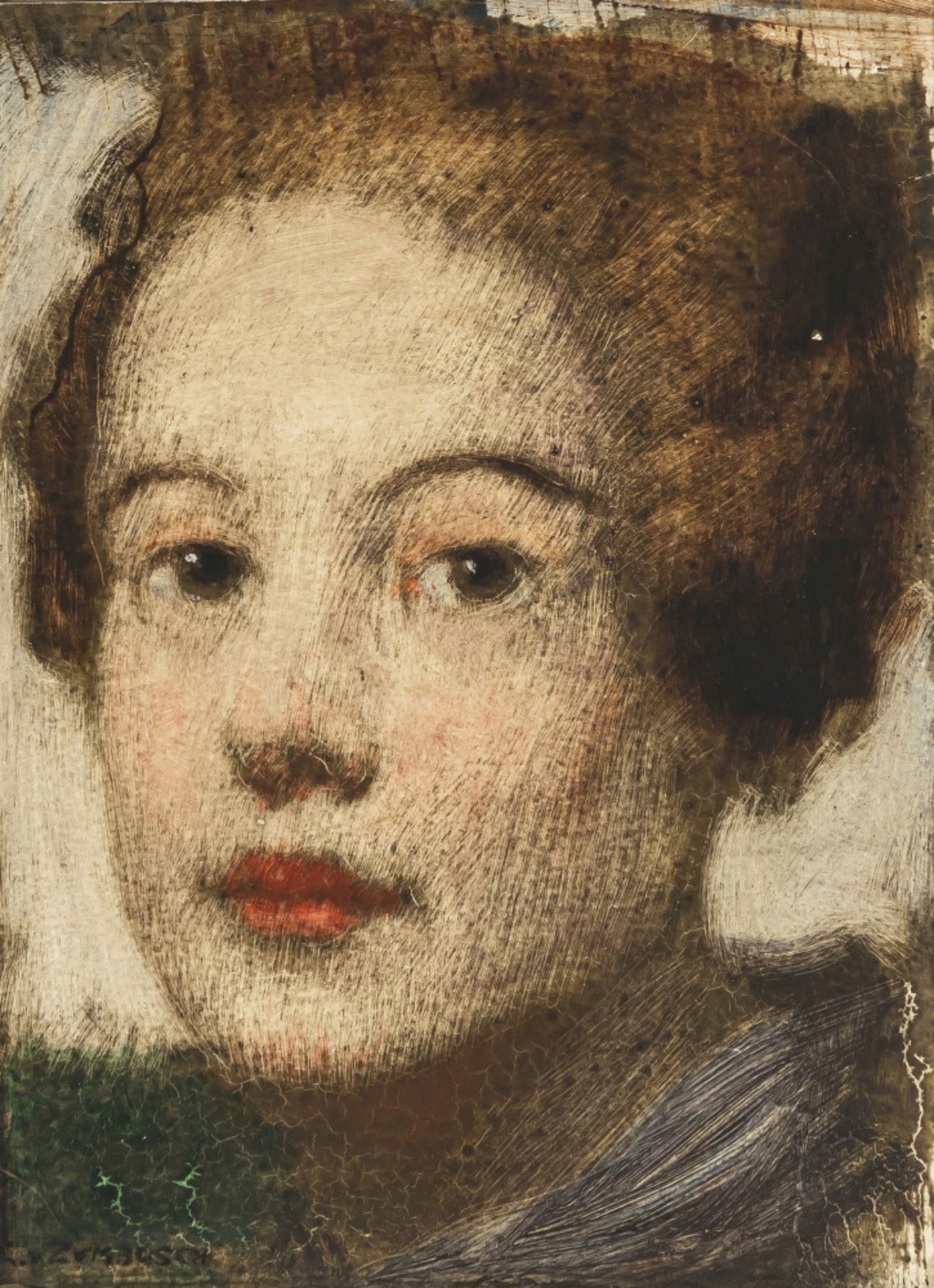 Ludwig von Zumbusch - Portrait of a lady