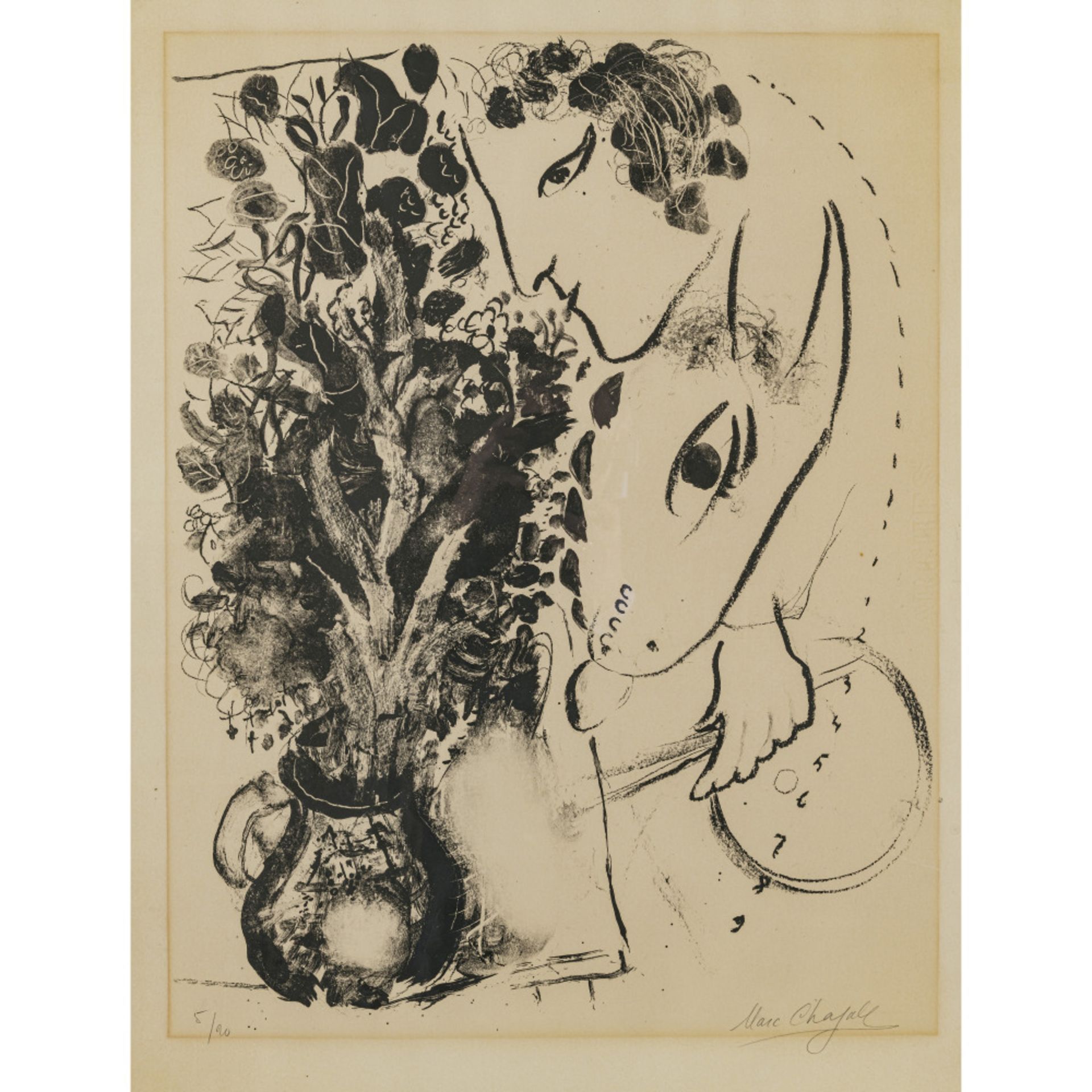 Marc Chagall - Profil du Peintre. 1962