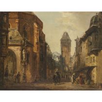 Wilhelm Gottfried Ohaus - City scene
