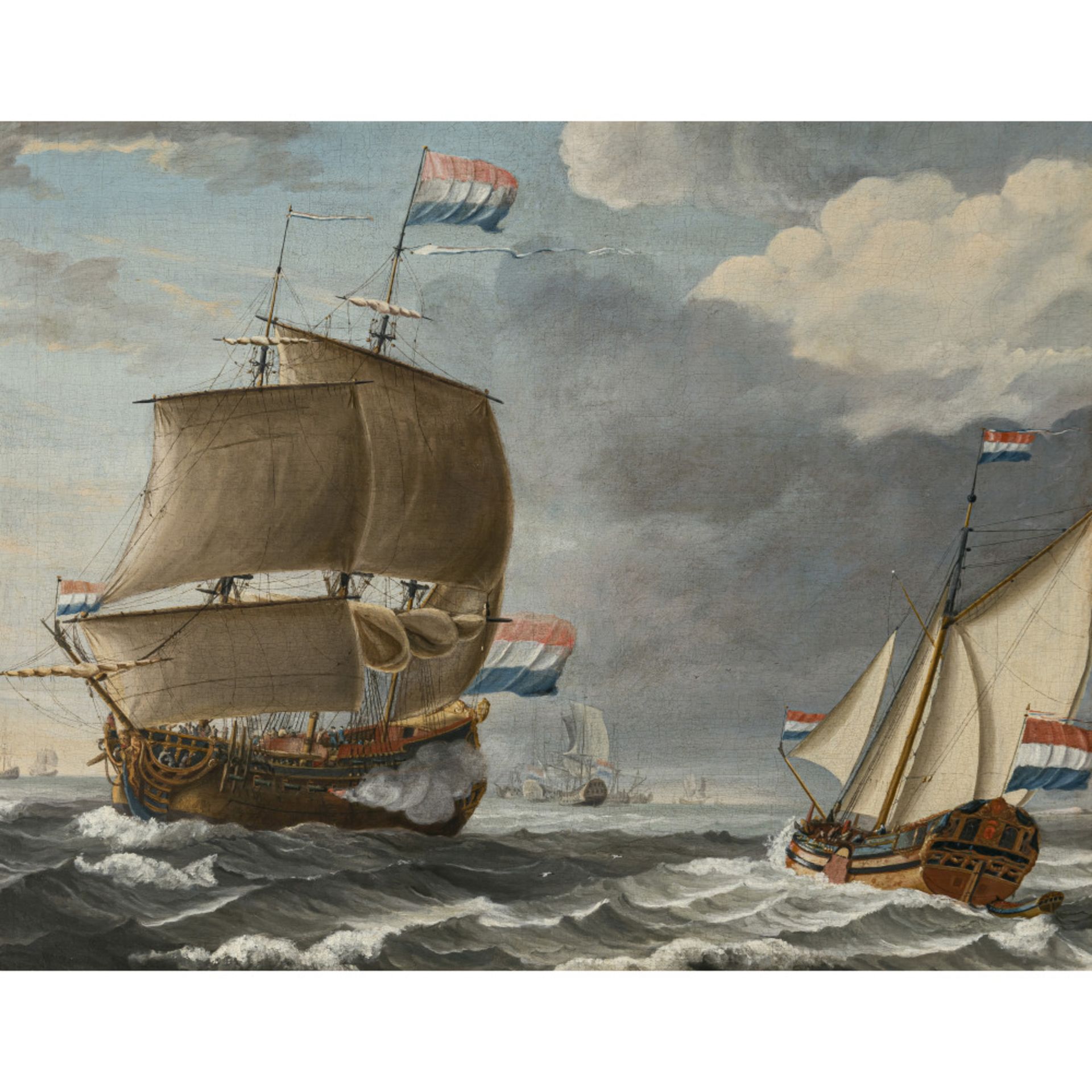 Niederlande (Lieve Verschuier, 1627 Rotterdam - 1686 ebenda, ?) 17th century - Navy